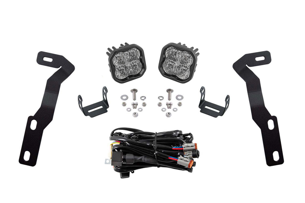 2016-2023 Toyota Tacoma Off-Road Light LED Ditch Light Kit Pro White Combo