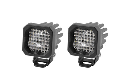 SSC1 LED Pod Sport White Wide Rbl (pair)