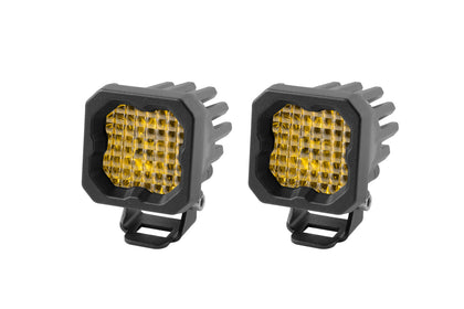 SSC1 LED Pod Sport Yellow Wide ABL (pair)