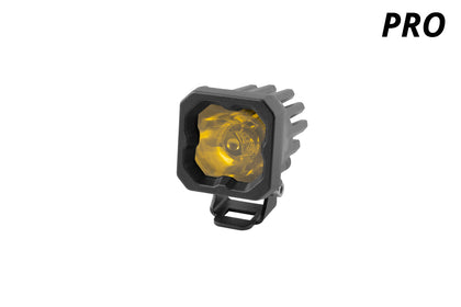 SSC1 LED Pod Pro Yellow Flood ABL (single)