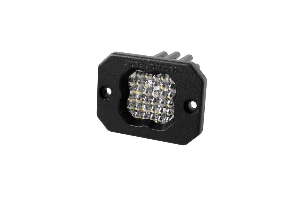 SSC1 LED Pod Sport White Flood Flush Rbl (single)