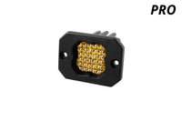 SSC1 LED Pod Pro Yellow Flood Flush ABL (single)