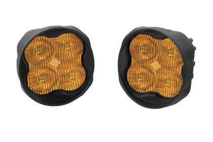 SS3 Max ABL Yellow SAE Fog Angled No Brackets (pair)
