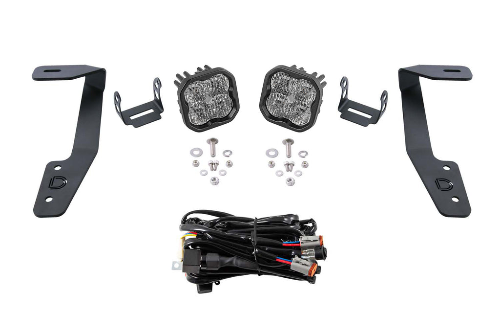 SS3 LED Ditch Light Kit For Subaru Crosstrek Wrx Sport White Combo