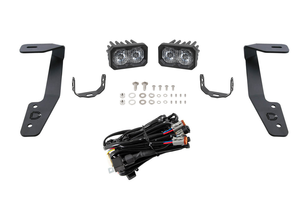 C2 2 0 LED Ditch Light Kit For Subaru Crosstrek Wrx Pro White Combo Driving