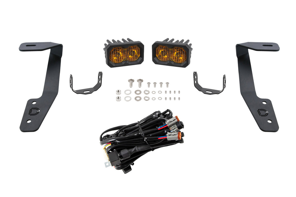 C2 2 0 LED Ditch Light Kit For Subaru Crosstrek Wrx Pro Yellow Combo