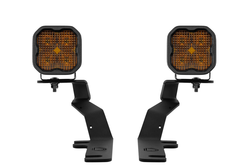 2015-2020 Ford F-150 Off-Road Light LED Ditch Light Kit Pro Yellow Combo