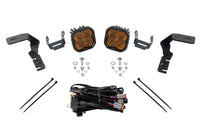 2019-2023 Ford Ranger Off-Road Light LED Ditch Light Kit Pro Yellow Combo