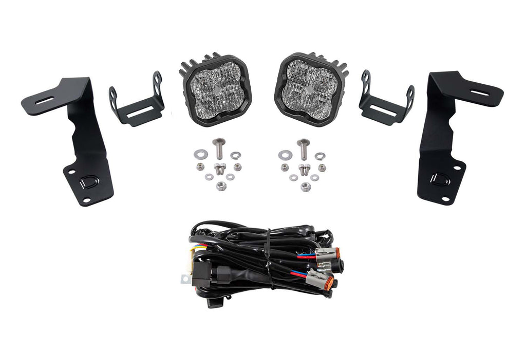 SS3 LED Ditch Light Kit For 2015-2021 Subaru Wrx Sti Sport White Combo