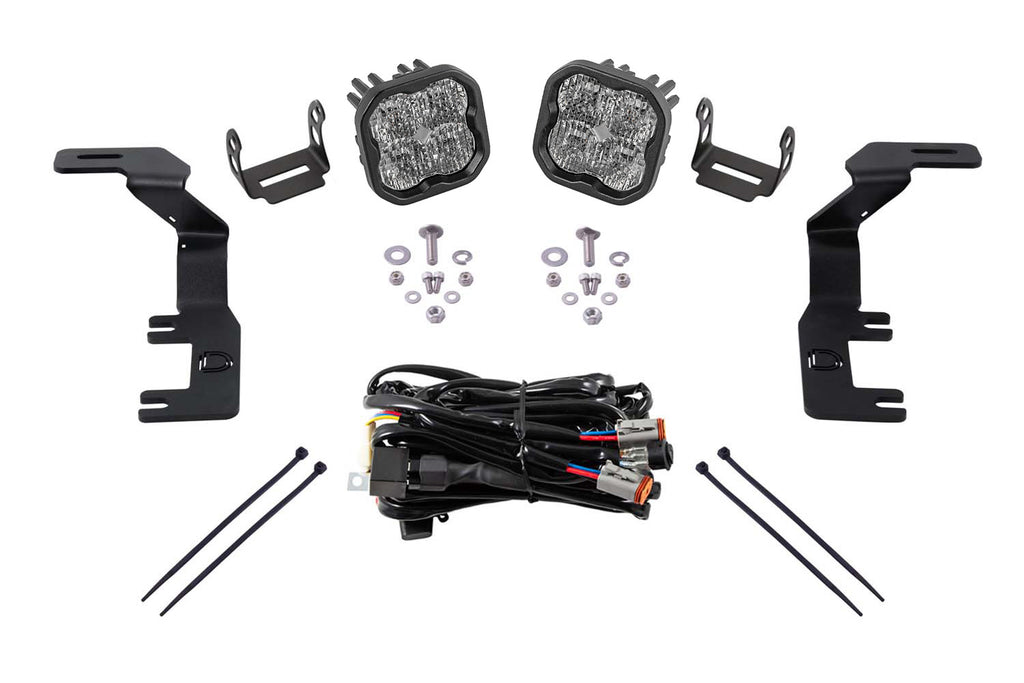 SS3 LED Ditch Light Kit For 2015-2021 Colorado Canyon Pro White Combo