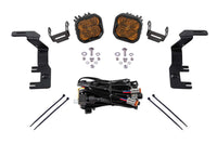 SS3 LED Ditch Light Kit For 2015-2021 Colorado Canyon Pro Yellow Combo