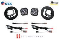 2007-2013 GMC Sierra 1500 SS3 Max Type GM-5 Kit ABL White SAE Fog