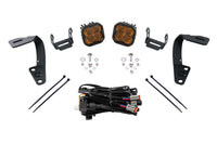 2010-2024 Toyota 4Runner Off-Road Light LED Ditch Light Kit Sport Yellow Combo