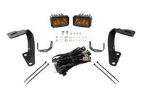 2010-2024 Toyota 4Runner Off-Road Light LED Ditch Light Kit Sport Yellow Combo