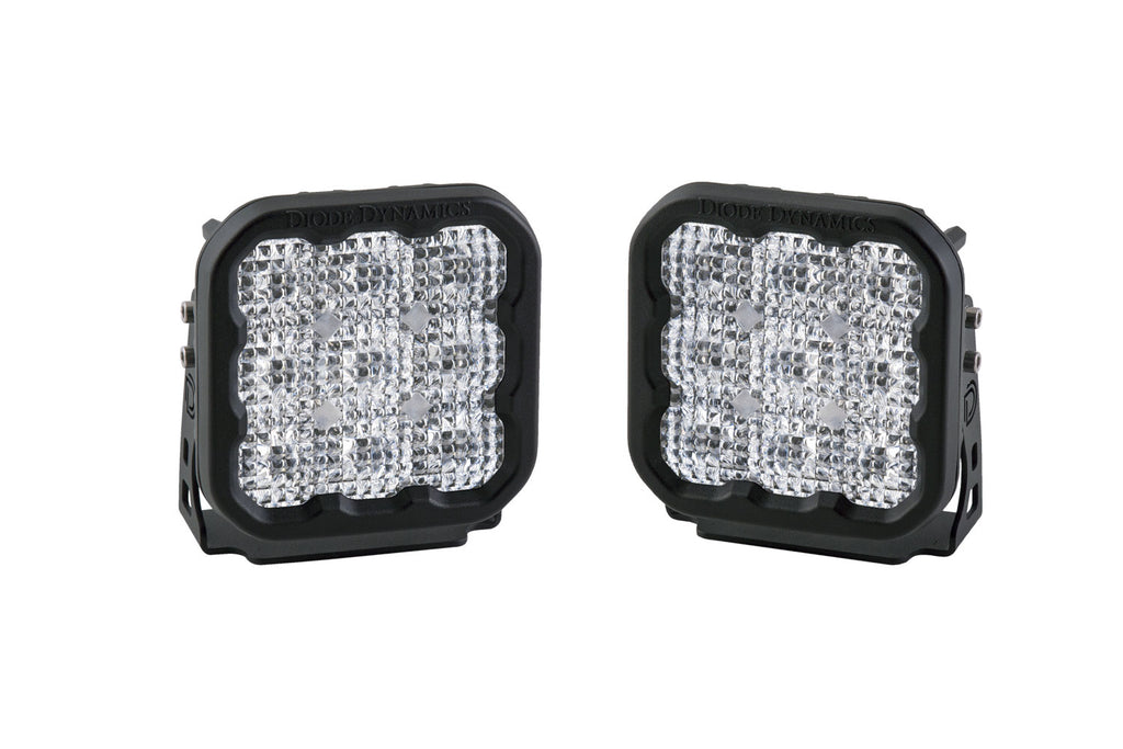 SS5 LED Pod Sport White Flood (pair)