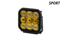 SS5 LED Pod Sport Yellow Driving (single)