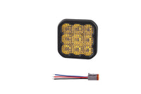 SS5 LED Pod Sport Yellow Flood No Brackets (single)