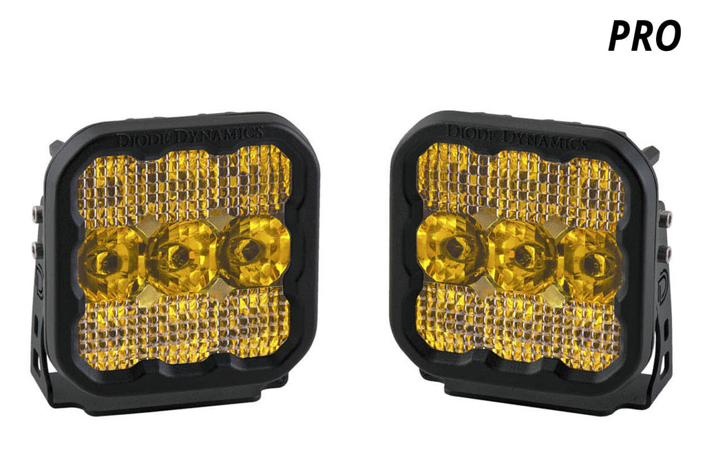 SS5 LED Pod Pro Yellow Combo (pair)