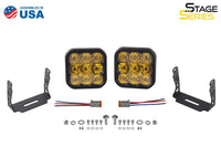 SS5 LED Pod Pro Yellow Combo (pair)