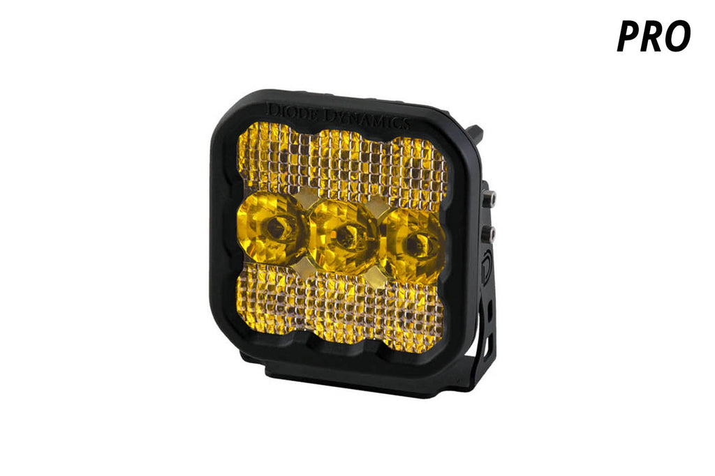 SS5 LED Pod Pro Yellow Combo (single)