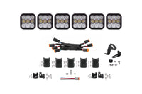 SS5 Sport Universal Crosslink 6 Pod Lightbar White Combo