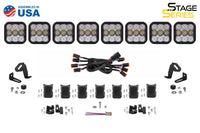 SS5 Sport Universal Crosslink 8 Pod Lightbar White Combo