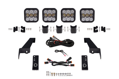 2020-2025 Jeep Gladiator Light Bar Mounting Kit