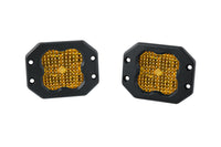SS3 Sport ABL Yellow Flood Flush (pair)