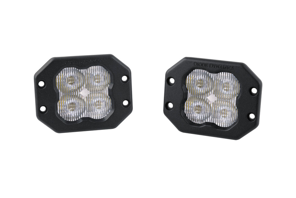 SS3 Pro ABL White Sae Fog Flush (pair)
