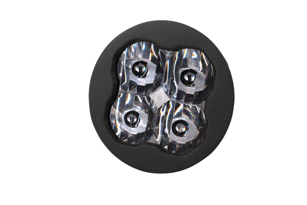 SS3 Pro ABL White SAE Driving Round No Brackets (single)