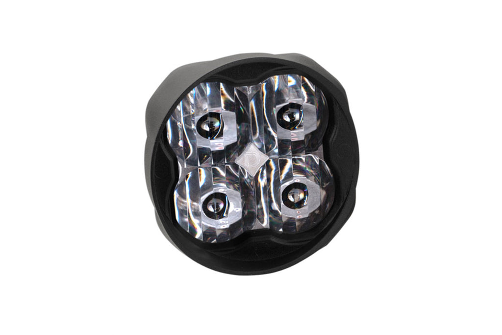 SS3 Pro ABL White SAE Driving Angled Lh No Brackets (single)