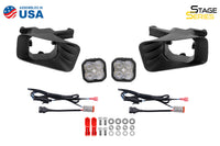 SS3 Sport Type Ram Horiz Kit ABL White SAE Fog