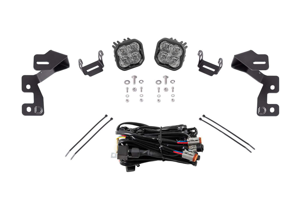 2021-2026 Ford Bronco Sport Off-Road Light LED Ditch Light Kit Pro White Combo