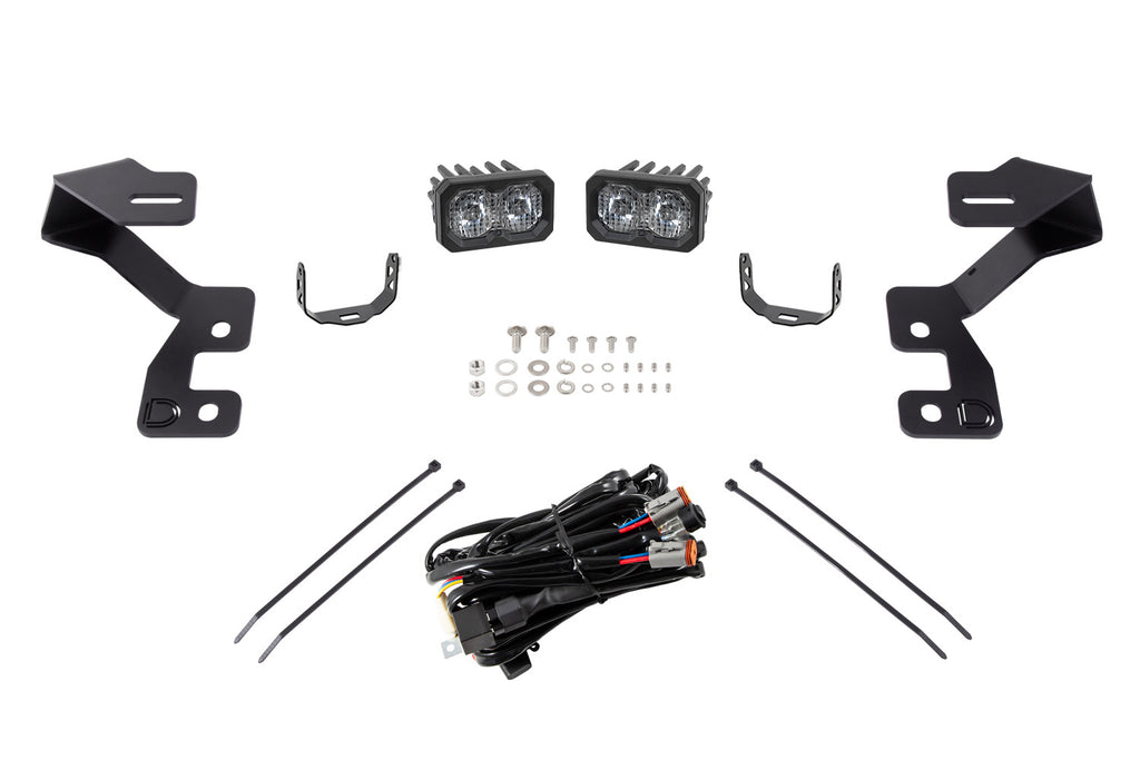 2021-2026 Ford Bronco Sport Off-Road Light LED Ditch Light Kit Pro White Combo/Driving