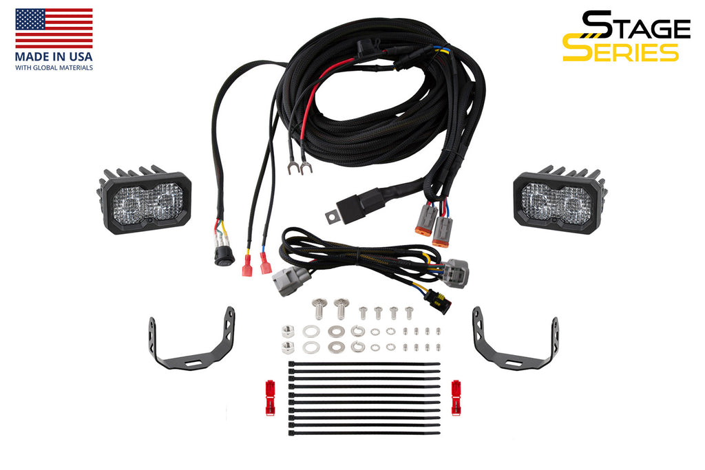 2005-2015 Toyota Tacoma Back Up Light Assembly Stage Series Reverse Light Kit C2 2.0 Pro