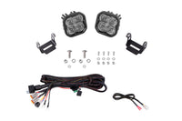 2021-2025 Ford Bronco Off-Road Light LED Ditch Light Kit Sport White Combo