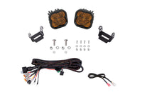 2021-2025 Ford Bronco Off-Road Light LED Ditch Light Kit Pro Yellow Combo