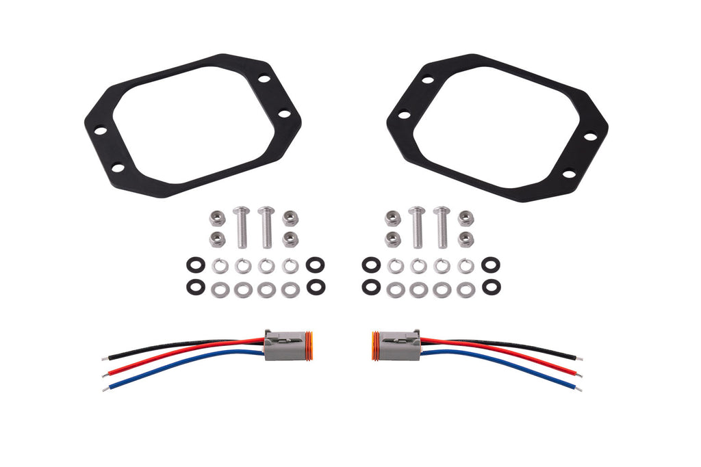 SS3 Backlit Flush Mounting Kit (pair)