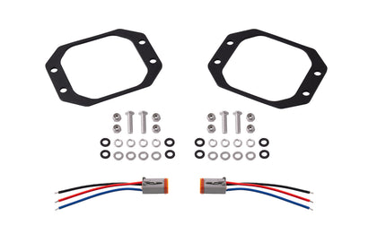 SS3 Backlit Flush Mounting Kit (pair)