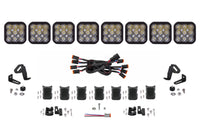 SS5 Sport Universal Crosslink 8 Pod Lightbar White Driving