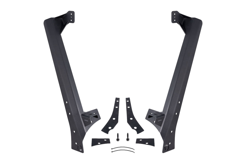 2018-2018 Jeep Wrangler JK Light Bar Mounting Kit Stage Series Windshield Bracket Kit JK Wrangler