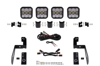 2018-2018 Jeep Wrangler JK Light Bar Mounting Kit