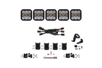 SS5 Pro Universal Crosslink 5 Pod Lightbar White Combo