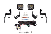 2018-2018 Jeep Wrangler JK Auxiliary Light JK SS5 CrossLink Bumper Lightbar Kit Pro Driving