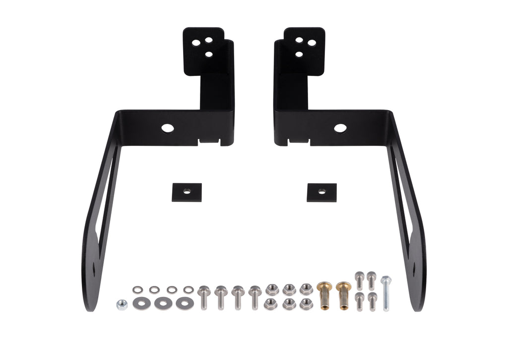 2018-2018 Jeep Wrangler JK Auxiliary Light Stage Series Bumper Bracket Kit JK Wrangler