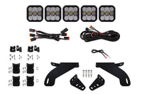 2021-2023 Ford F-150 Light Bar Mounting Kit SS5 Grille CrossLink Lightbar Kit Sport White Combo