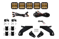 2021-2023 Ford F-150 Light Bar Mounting Kit SS5 Grille CrossLink Lightbar Kit Sport Yellow Combo