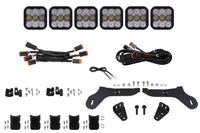 SS5 Grille Crosslink Lightbar Kit For 2017-2020 Ford Raptor Sport White Combo