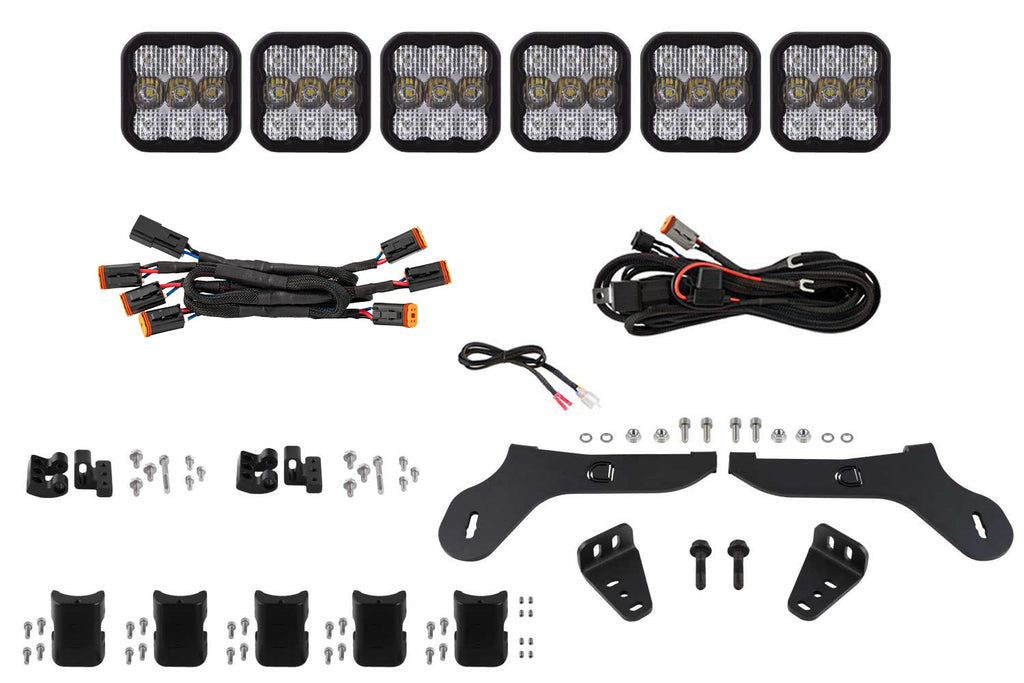 2017-2020 Ford F-150 Light Bar Mounting Kit SS5 Grille CrossLink Lightbar Kit