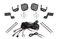Stage Series Backlit Ditch Light Kit For 2021-2026 Ford F 150 SS3 Pro White Combo